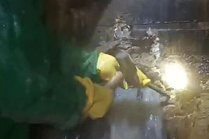 漯河消防水池堵漏施工视频