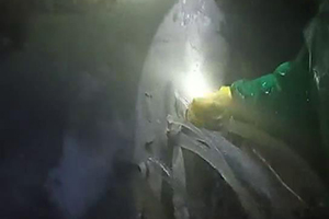 漯河消防水池堵漏现场